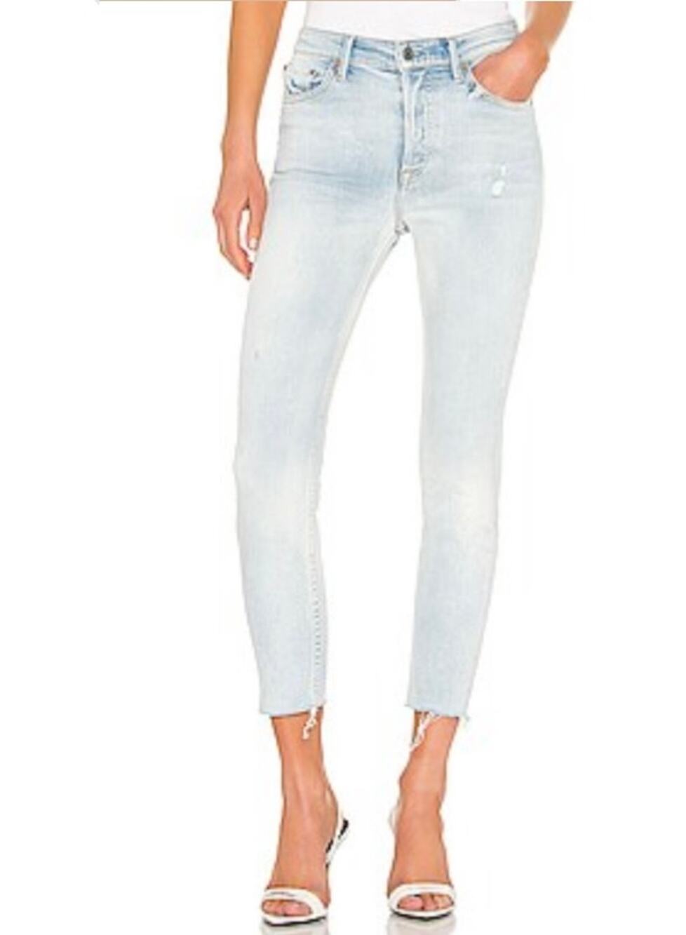 GRLFRND Skinny Leg Button Fly Karolina Jeans In Superficial Love Size 27